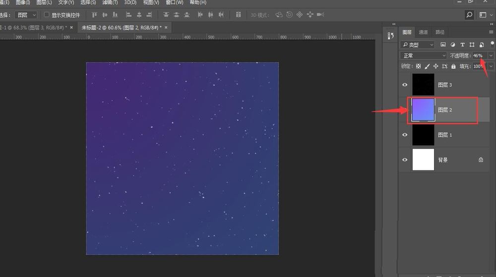 PS怎么做繁星点点的夜空图? PS星空背景图的制作方法